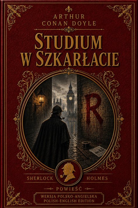 Studium w szkarłacie/A Study in Scarlet (wydanie dwujęzyczne)